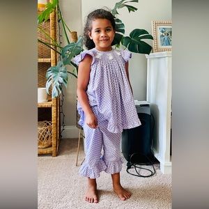 Mom and me polka dot bunny matching set 🐰